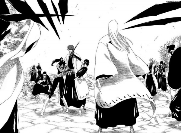 Sosuke_Aizen_vs_Gotei_13_manga